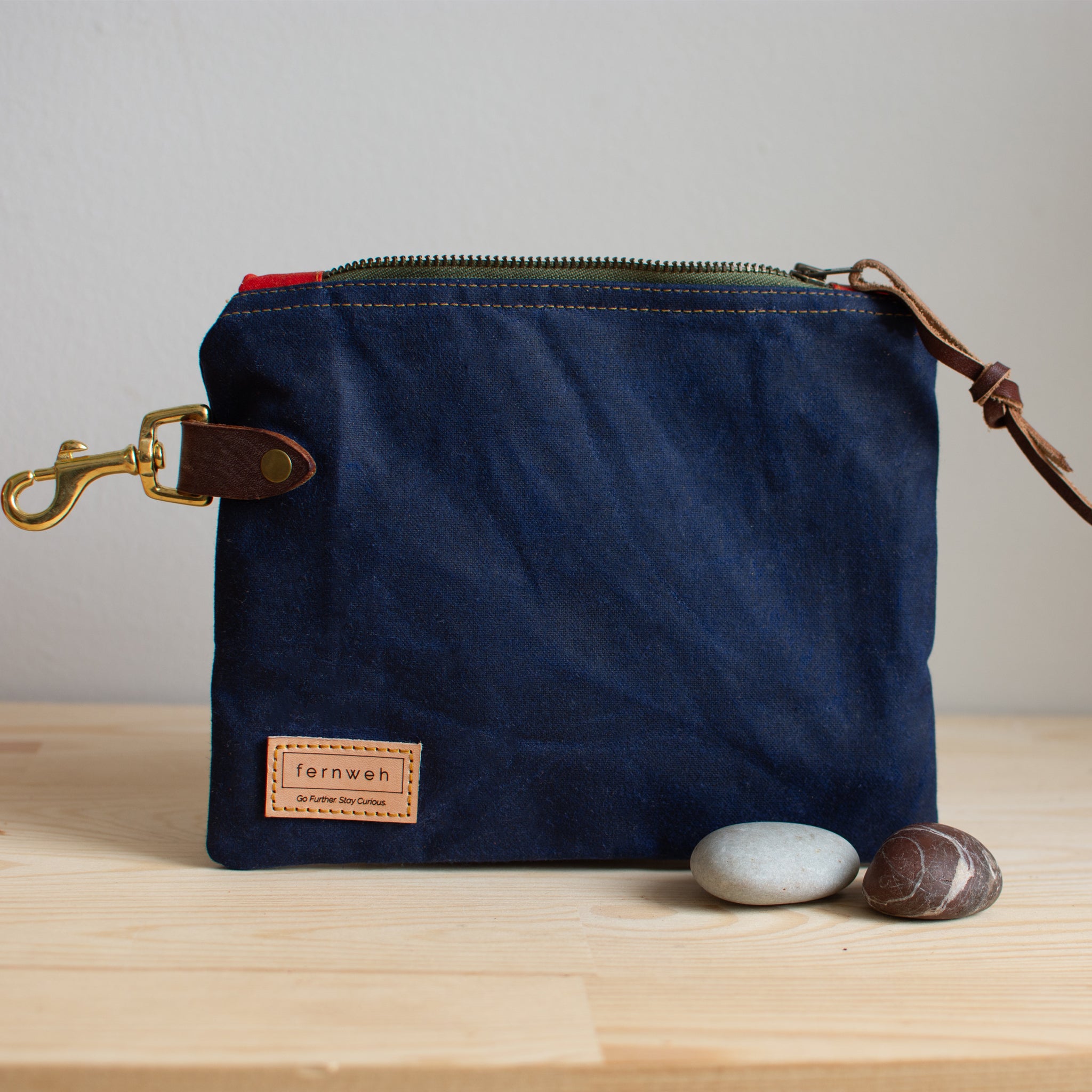 Cotton canvas pouch sale