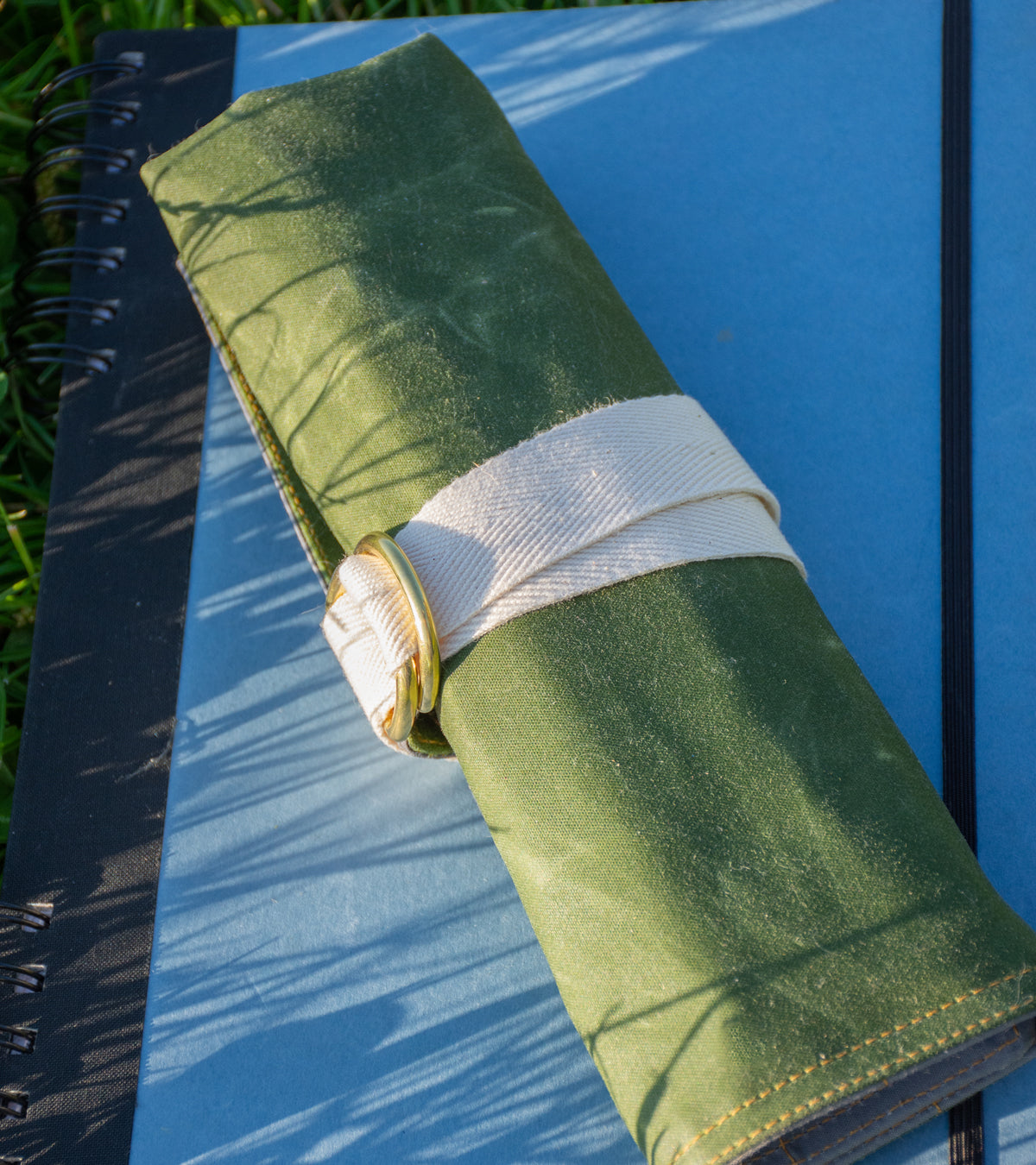 "VAA" Outdoor Utility Roll - Moss/Grey