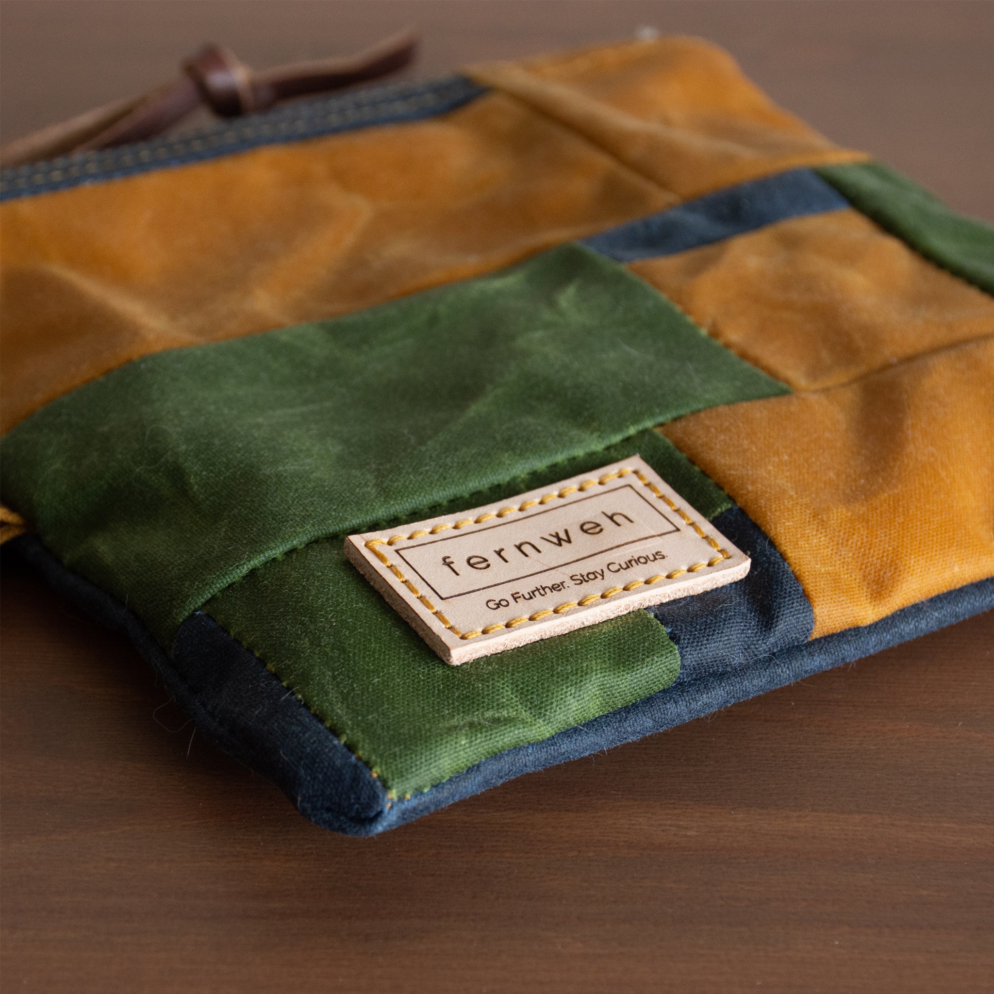 Offcut LOCHAN Pouch - Sand/Storm/Moss