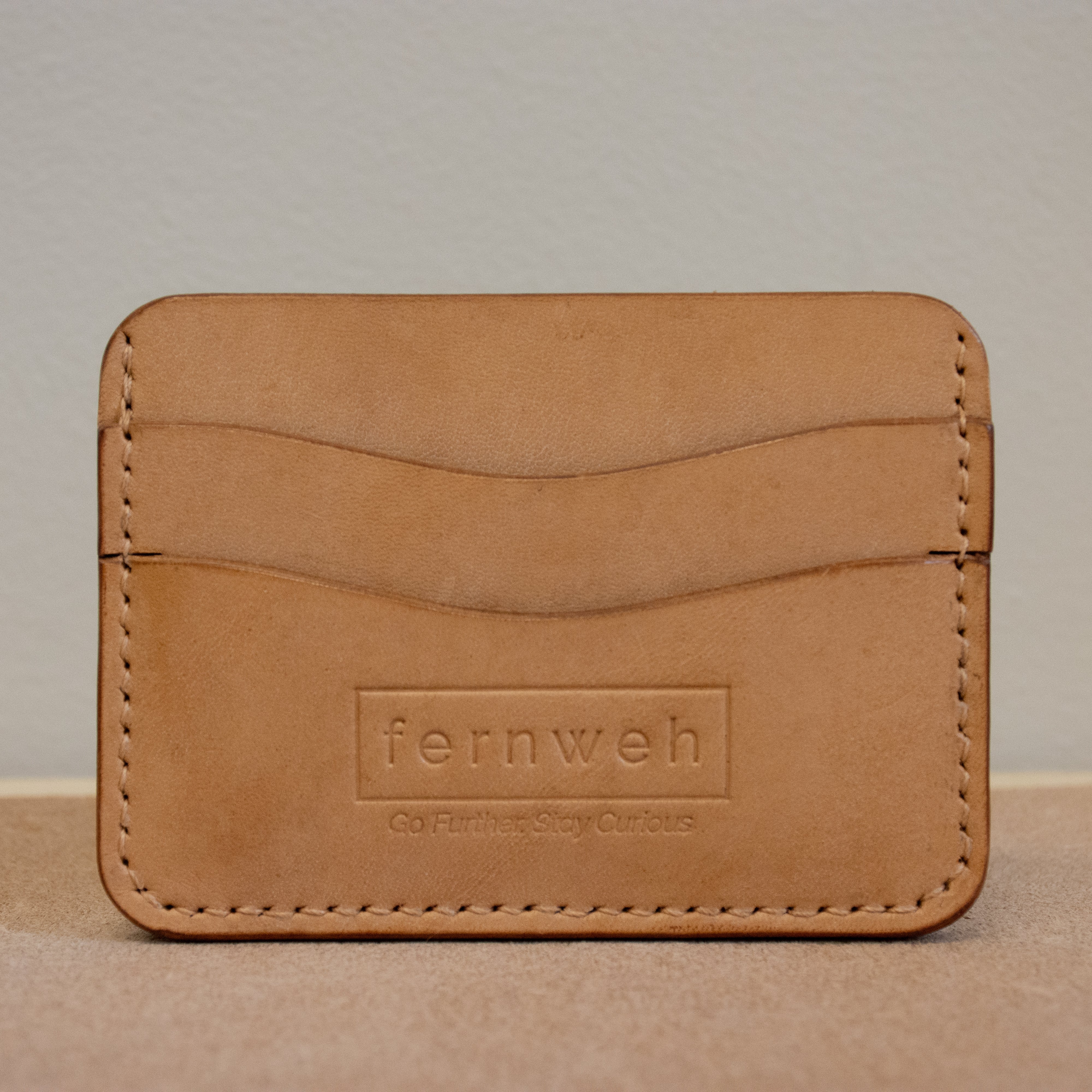 "Lairig" Card Wallet - Russet