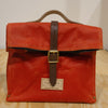 "MHOR" Waxed Cotton Lunch Bag -  Rowanberry - Limited Edition