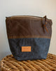 Sample Sale - "SPEY" Wash Bag - Bark/Scree