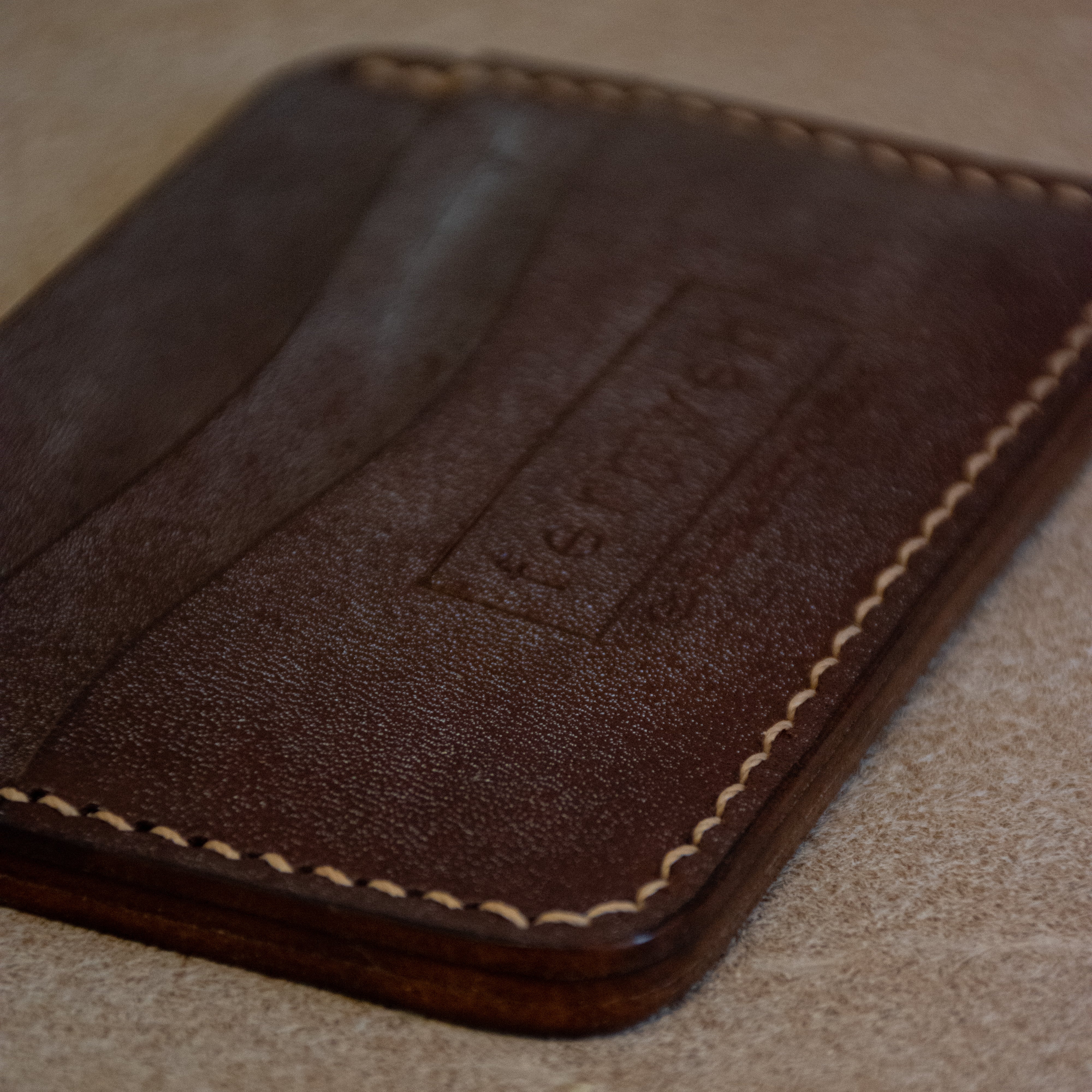 "Lairig" Card Wallet - Australian Nut