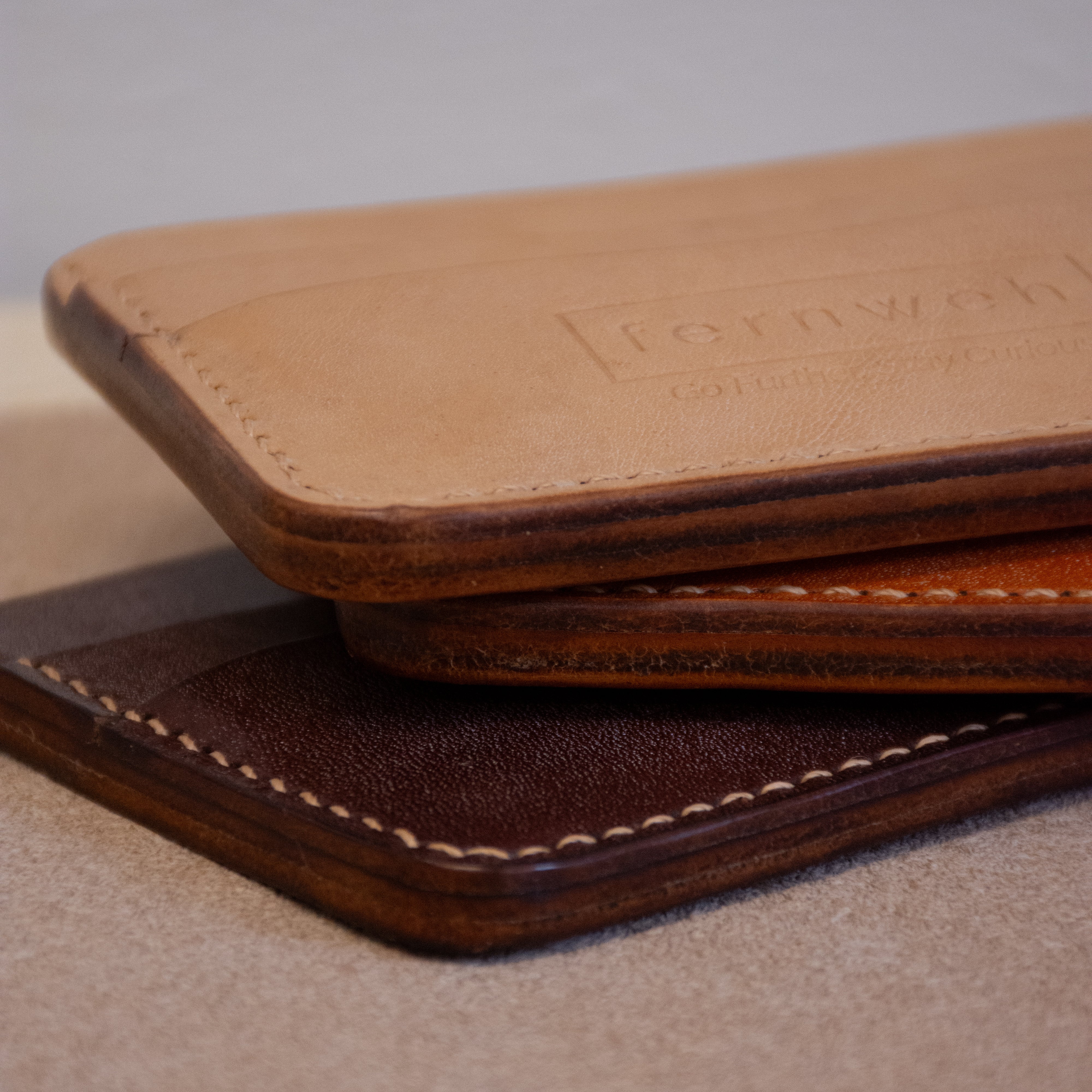 "Lairig" Card Wallet - Australian Nut