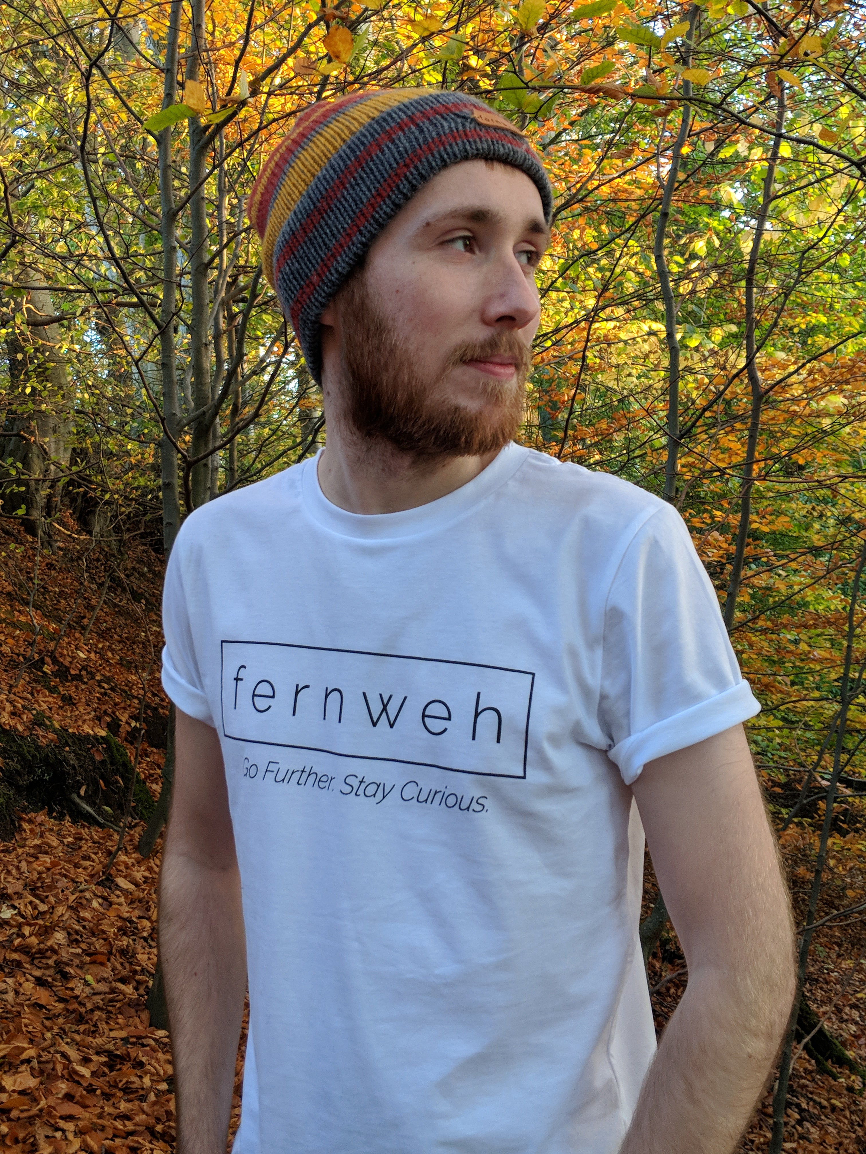 Fernweh UK - Organic Cotton Screenprint Logo T-Shirt