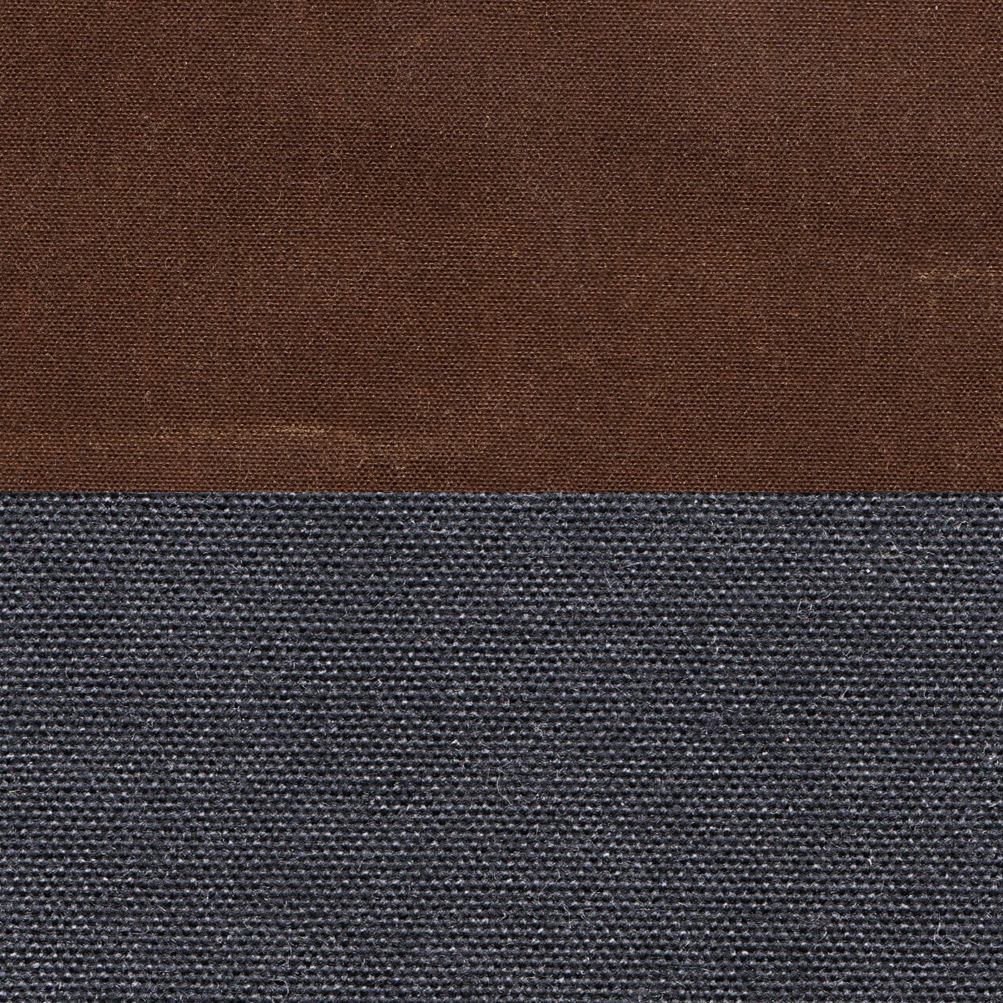 RANNOCH Waxed Cotton Zip Tote - Double