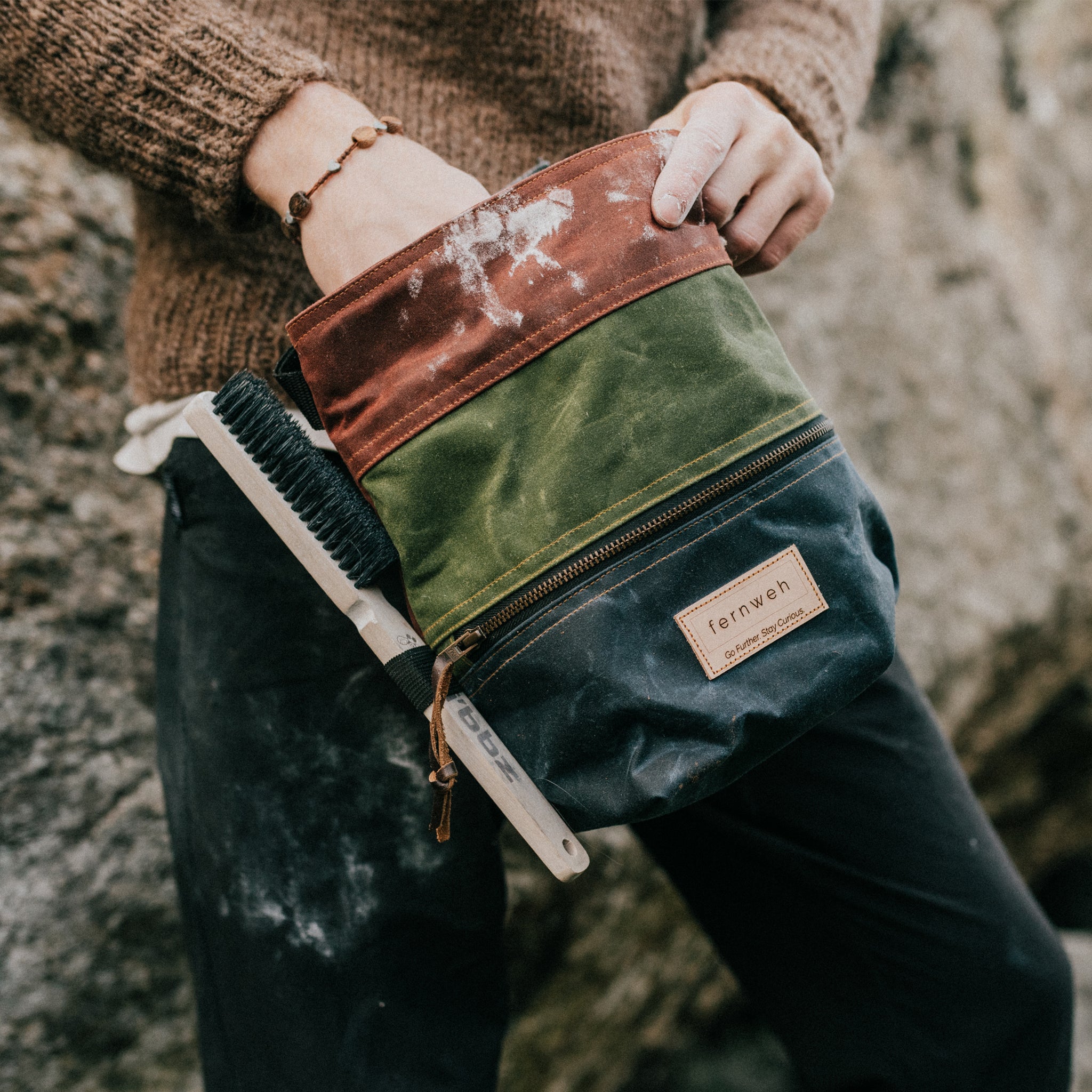 Fernweh UK Waxed Cotton Boulder Bucket - Triple