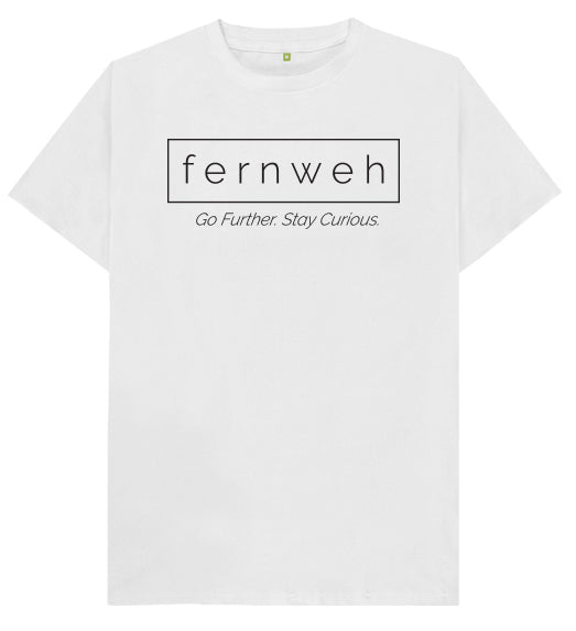 Fernweh UK - Organic Cotton Screenprint Logo T-Shirt