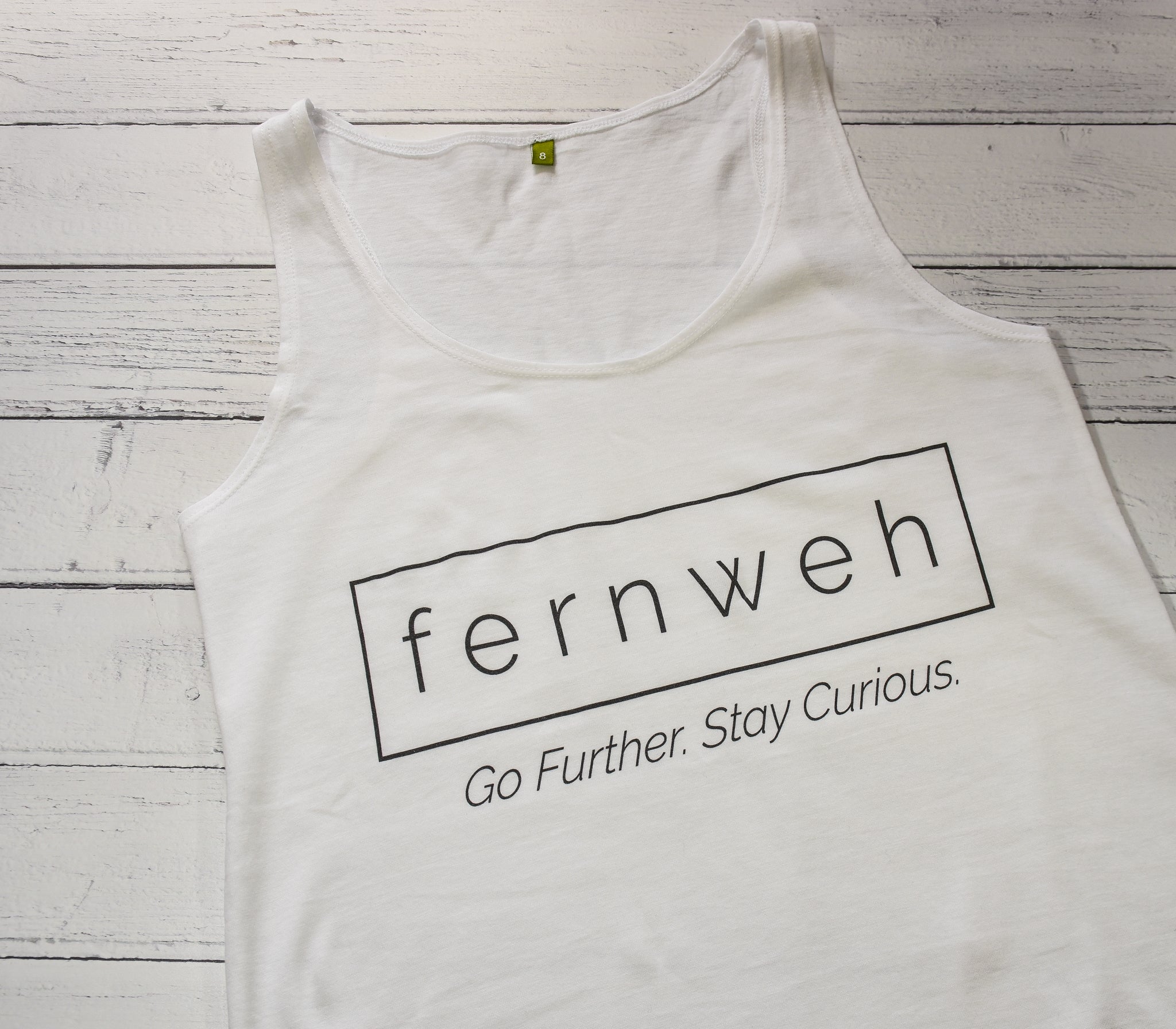 Fernweh UK - Organic Cotton Screenprint Logo Vest