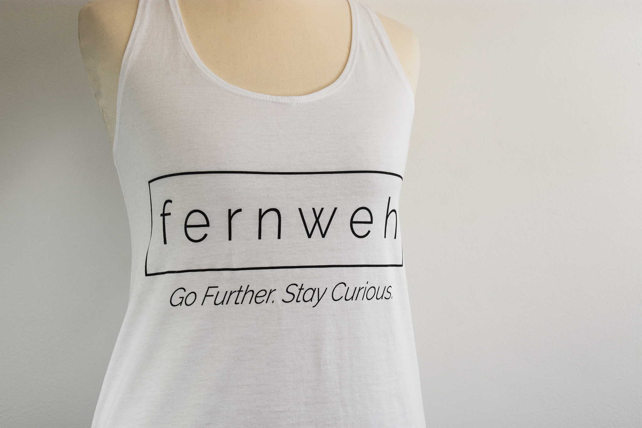 Fernweh UK - Organic Cotton Screenprint Logo Vest