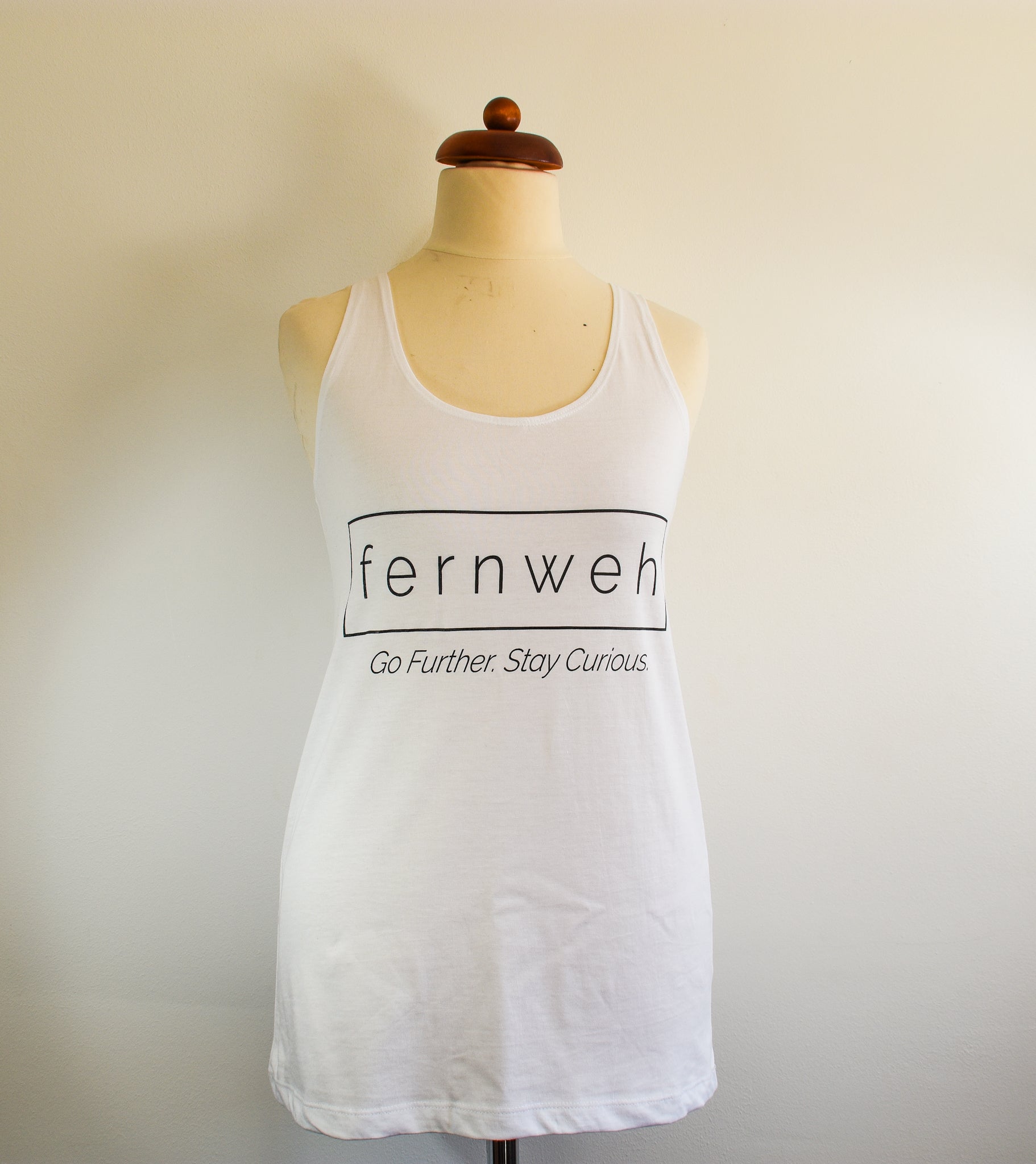 Fernweh UK - Organic Cotton Screenprint Logo Vest