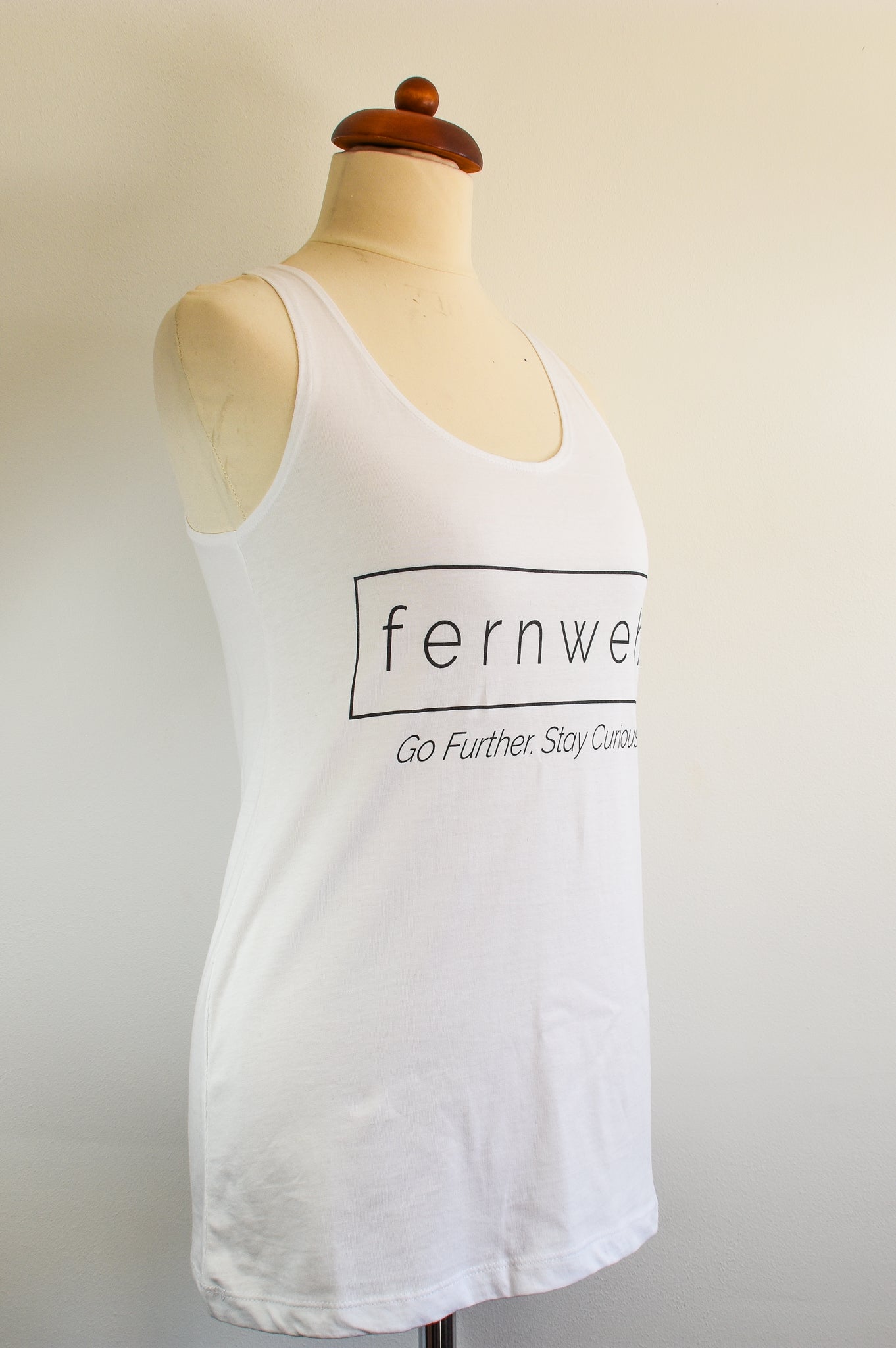 Fernweh UK - Organic Cotton Screenprint Logo Vest